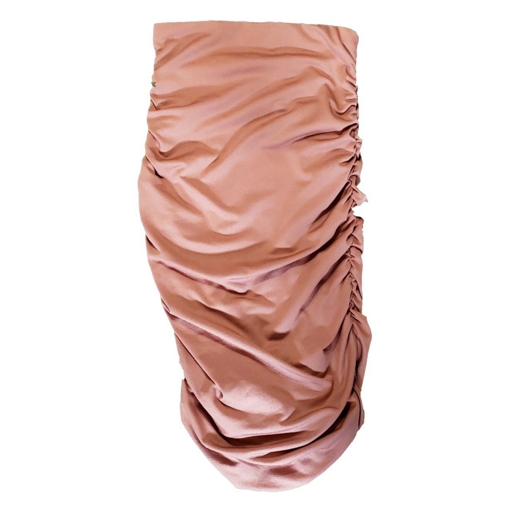 EXCELLENT CONDITION: Rose Pink Bodycon Midi-Skirt